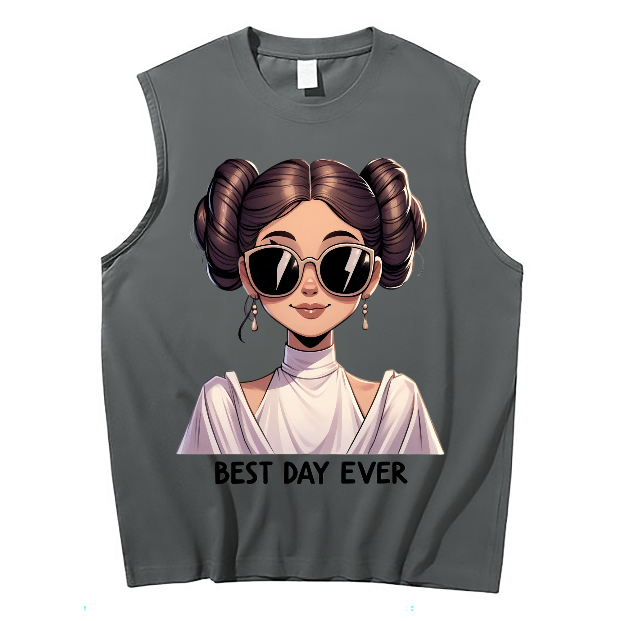 （画像用） スター・ウォーズ Star Wars コットン100％タンクトップ（フロントプリント）